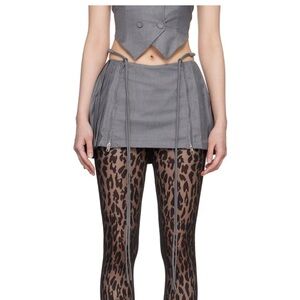 NODRESS pleaded miniskirt